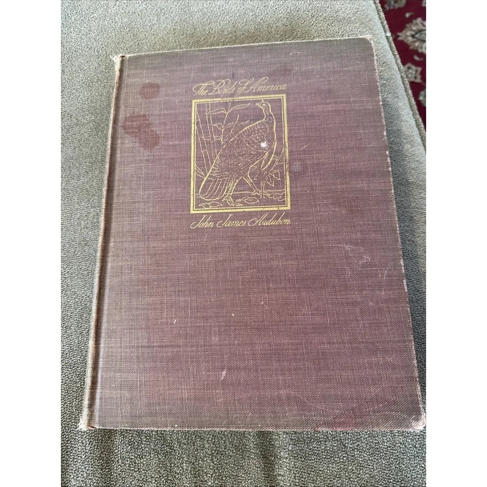 SIGNED Audubon The Birds of America 1941 ED color illustrations (TD)
